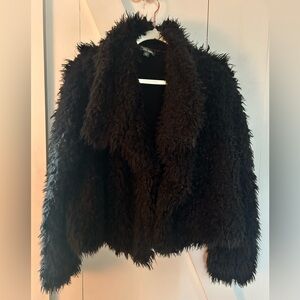 Wild Fable Black Teddy Jacket